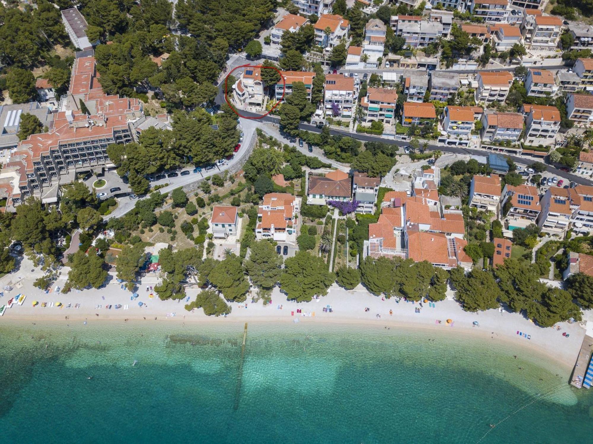 Villa Dalmatino Brela Buitenkant foto