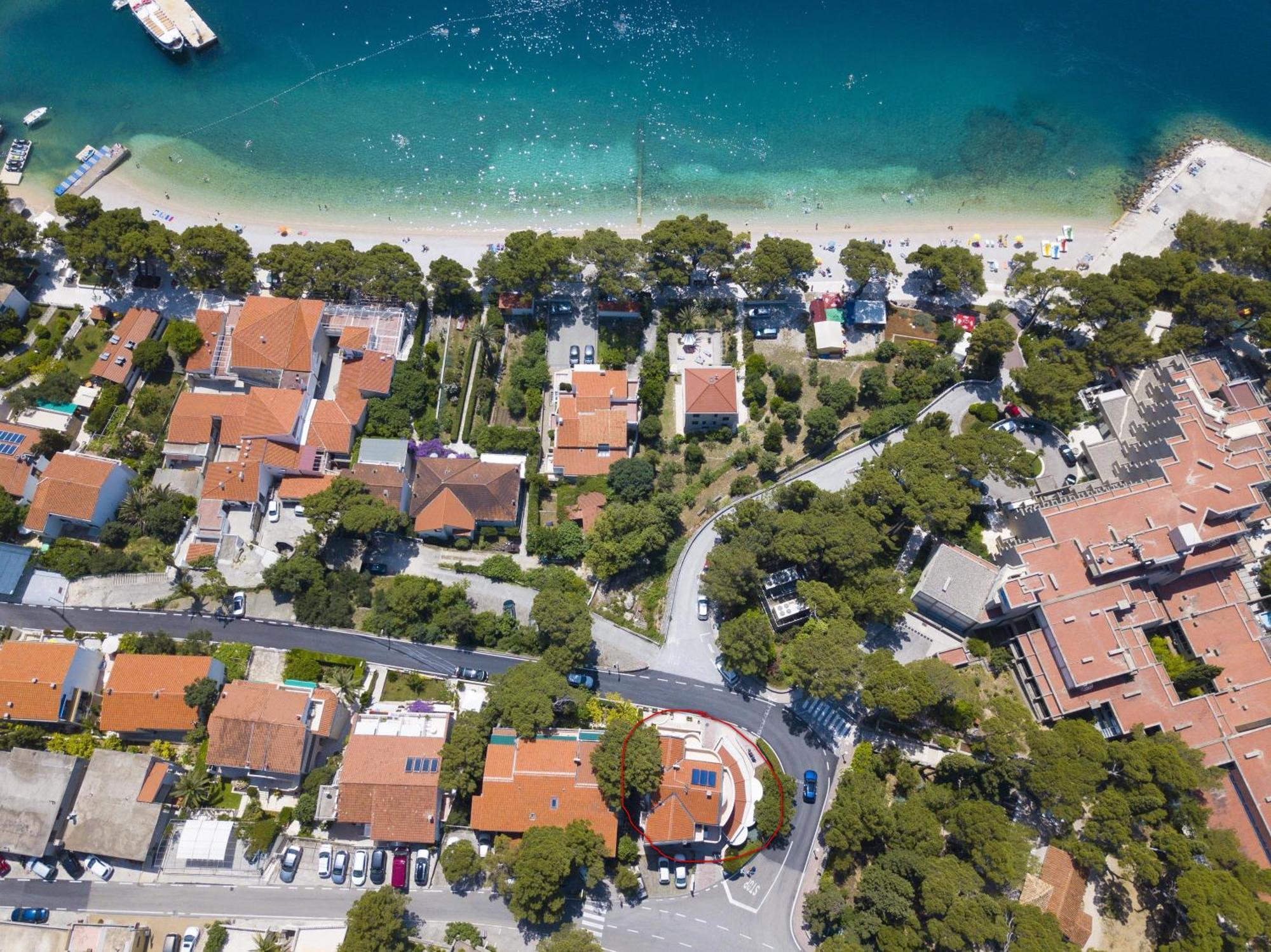 Villa Dalmatino Brela Buitenkant foto