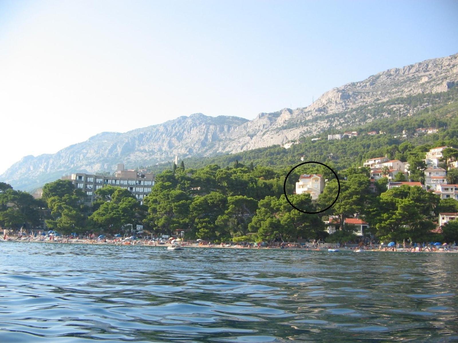 Villa Dalmatino Brela Buitenkant foto
